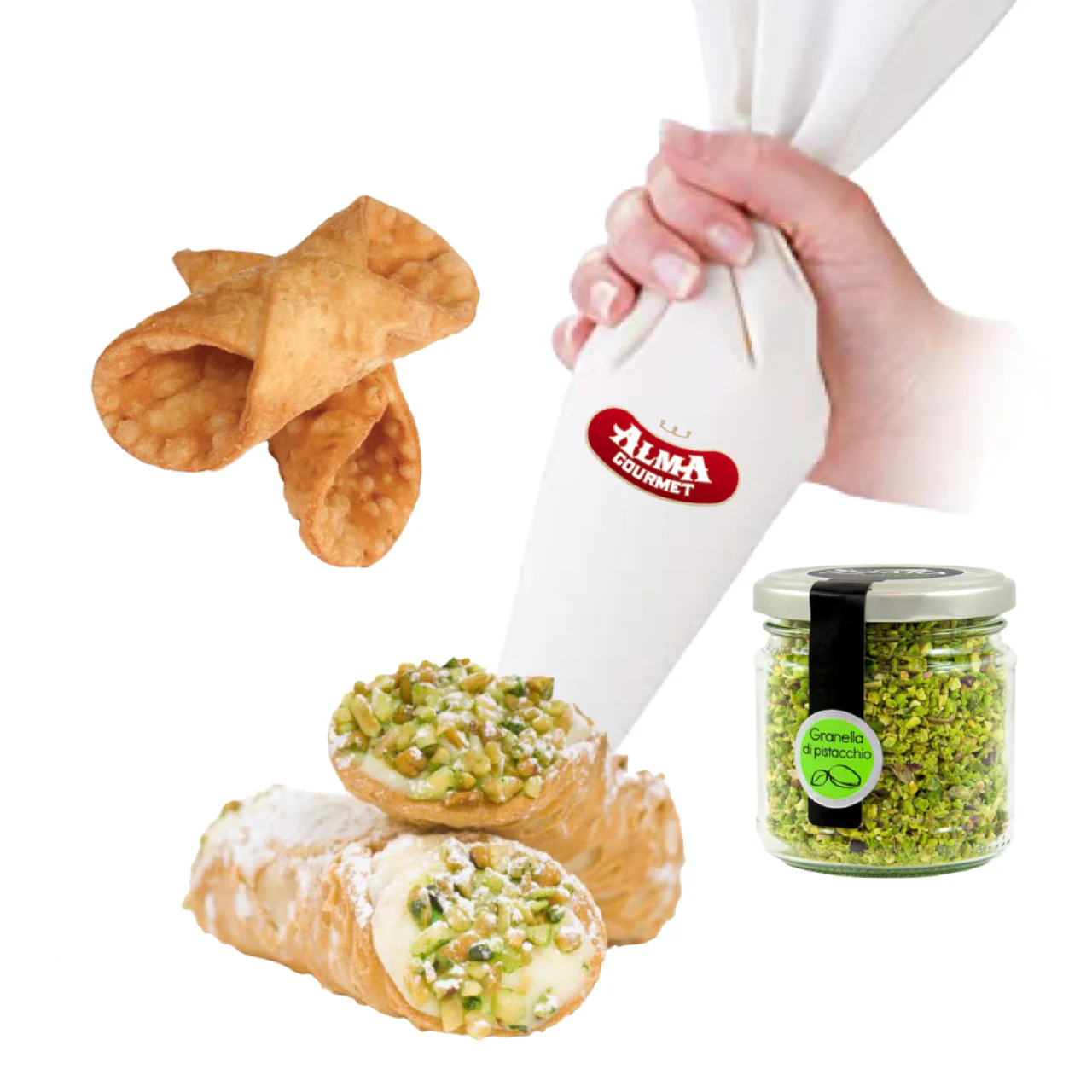 12 Sicilian Cannoli Kit