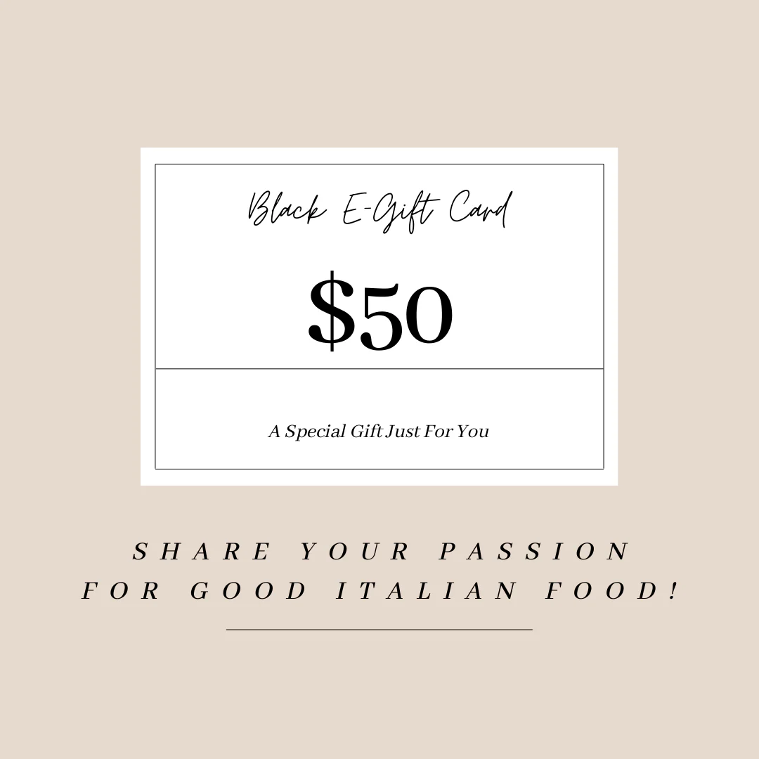 Alma Gourmet Black E-Gift Card