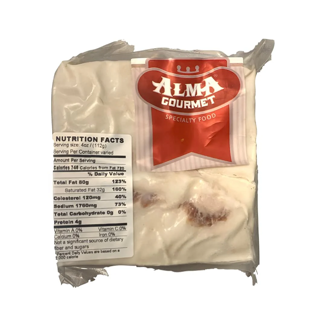 Alma Gourmet Lardo Iberico 1.6lb Approx.