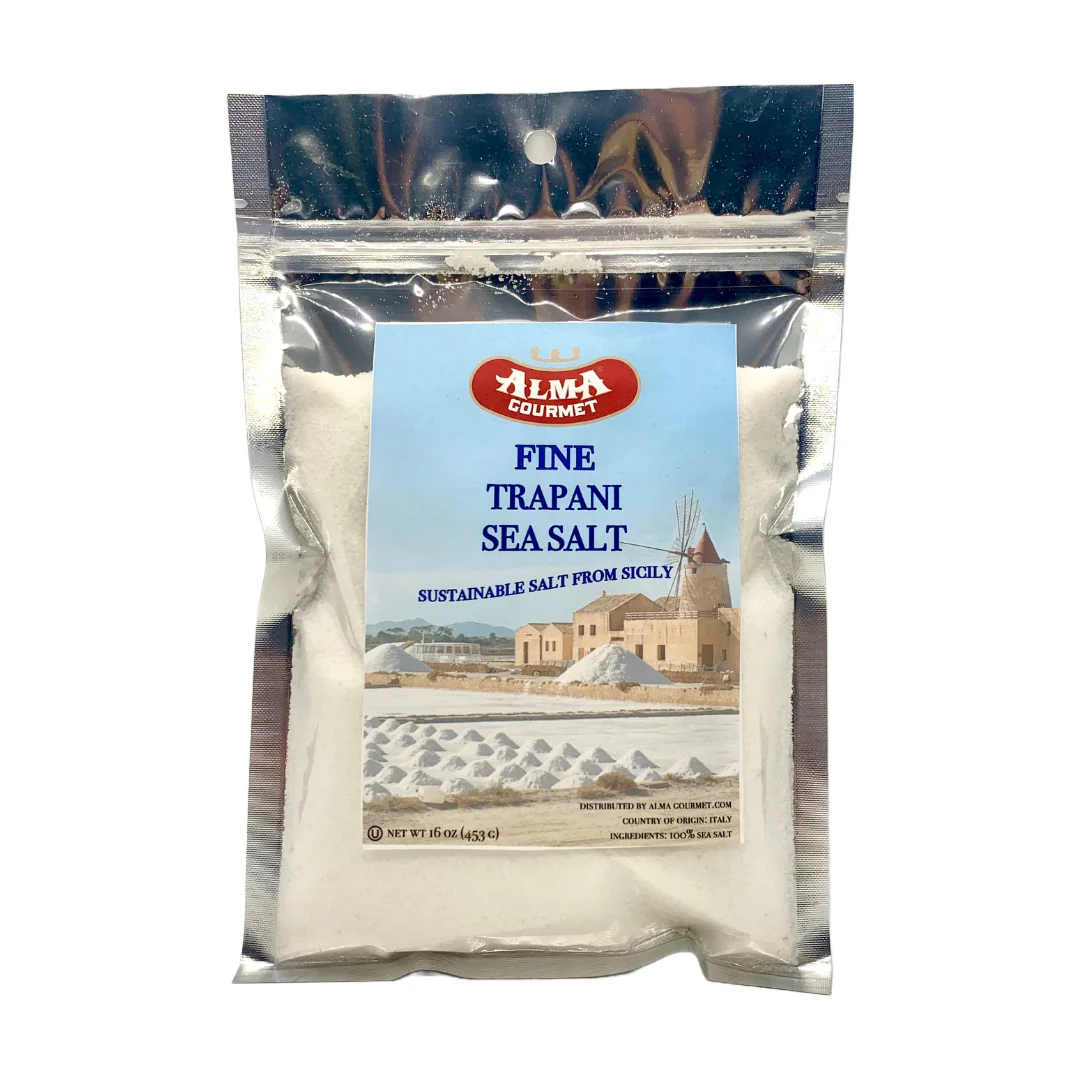 Alma Gourmet Trapani Sea Salt Fine 1lb