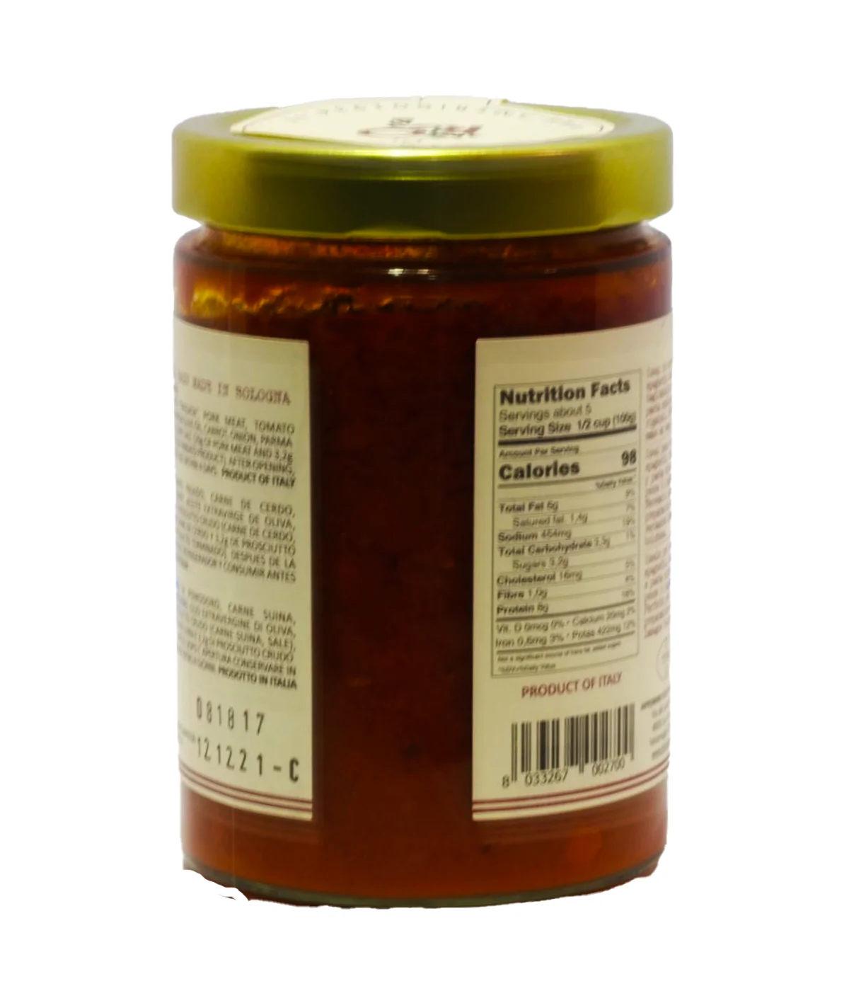 Amerigo 1954 Bolognese Meat Sauce - Image 2