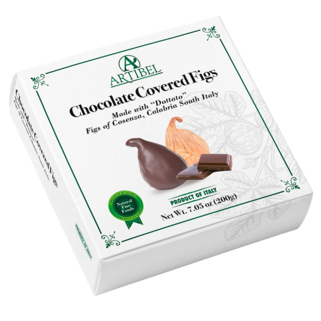 Dottato Dark Chocolate Covered Figs