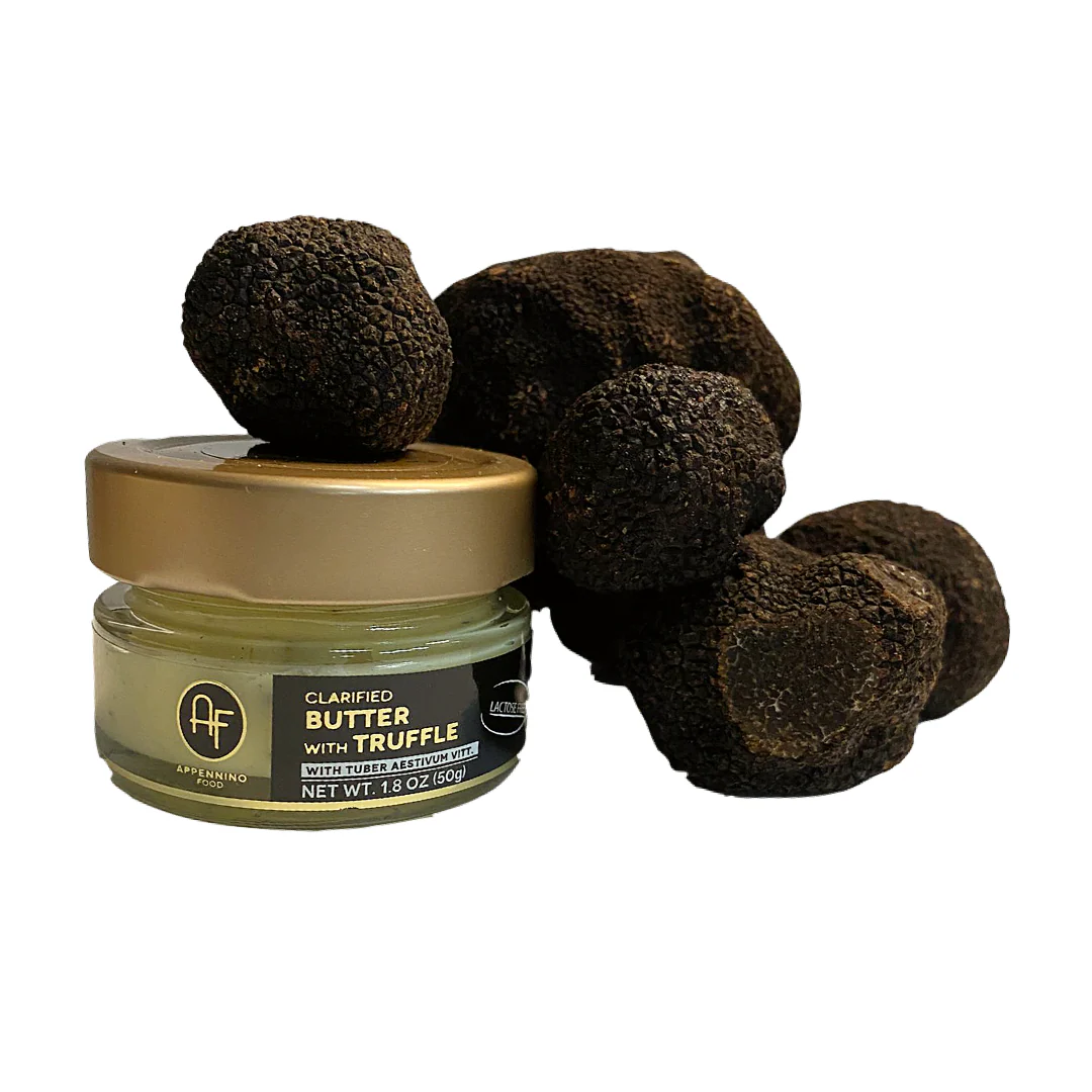 Fresh Black Winter Truffle (Tuber Melanosporum) & Truffle Butter