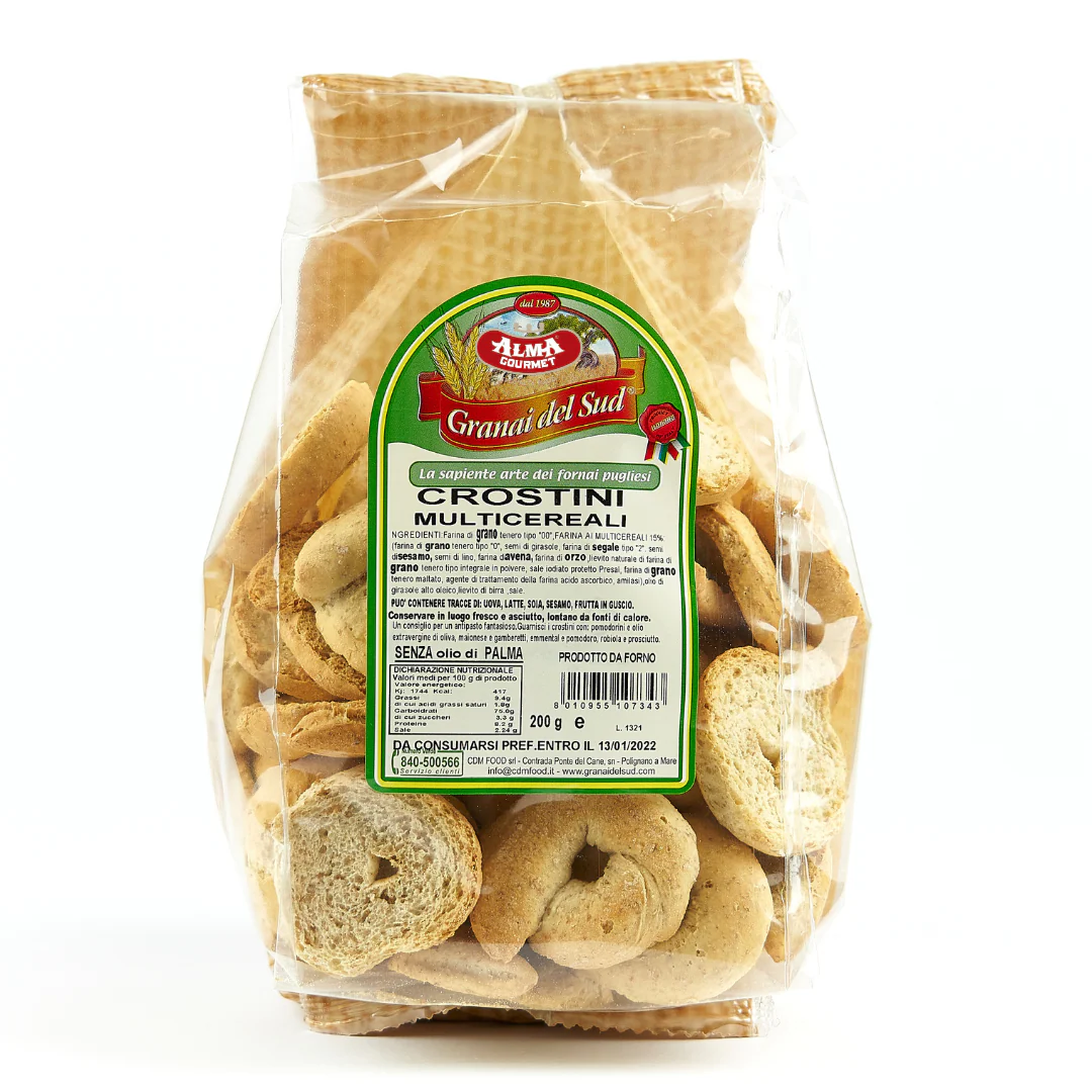 Italian Multigrain Crostini