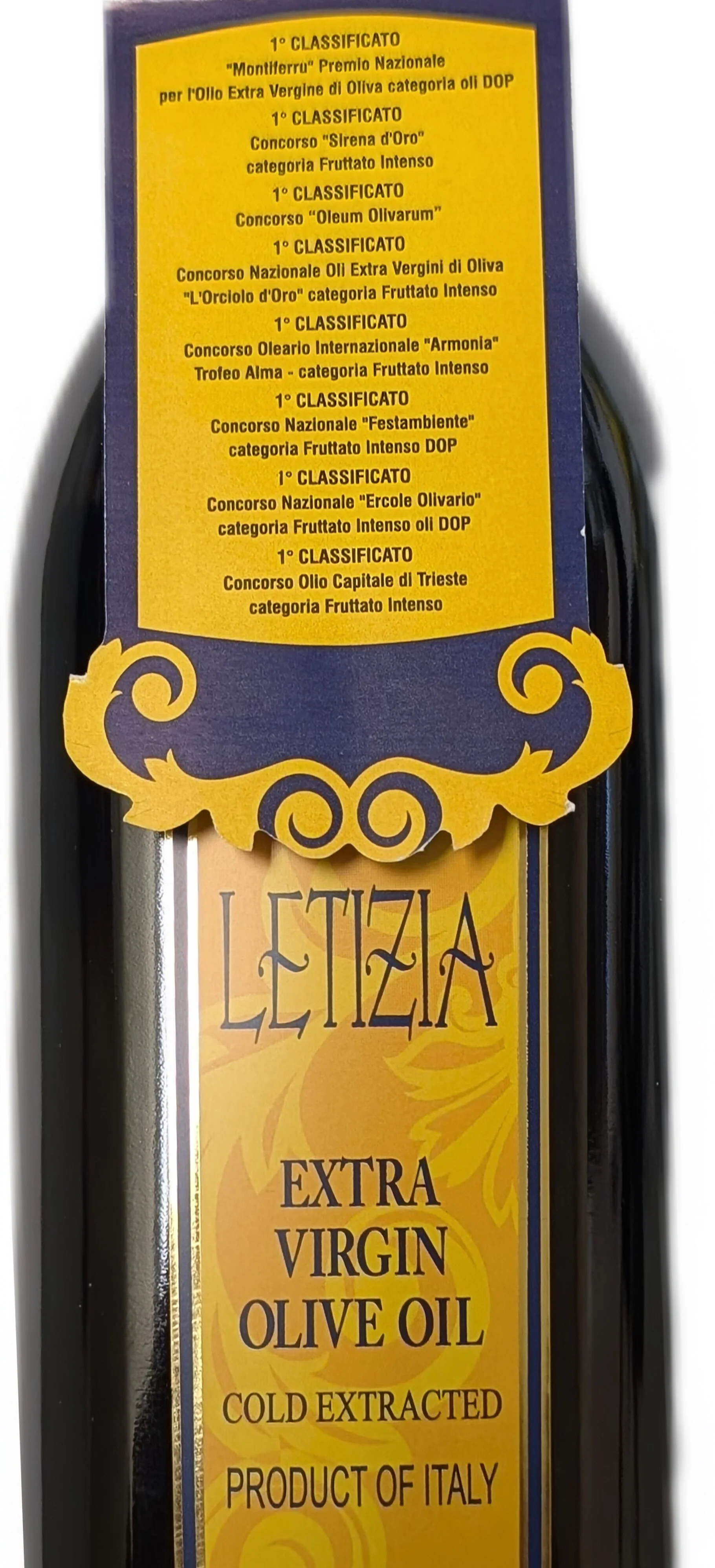 Letizia Monti Iblei D.O.P. Extra Virgin Olive Oil - Image 4