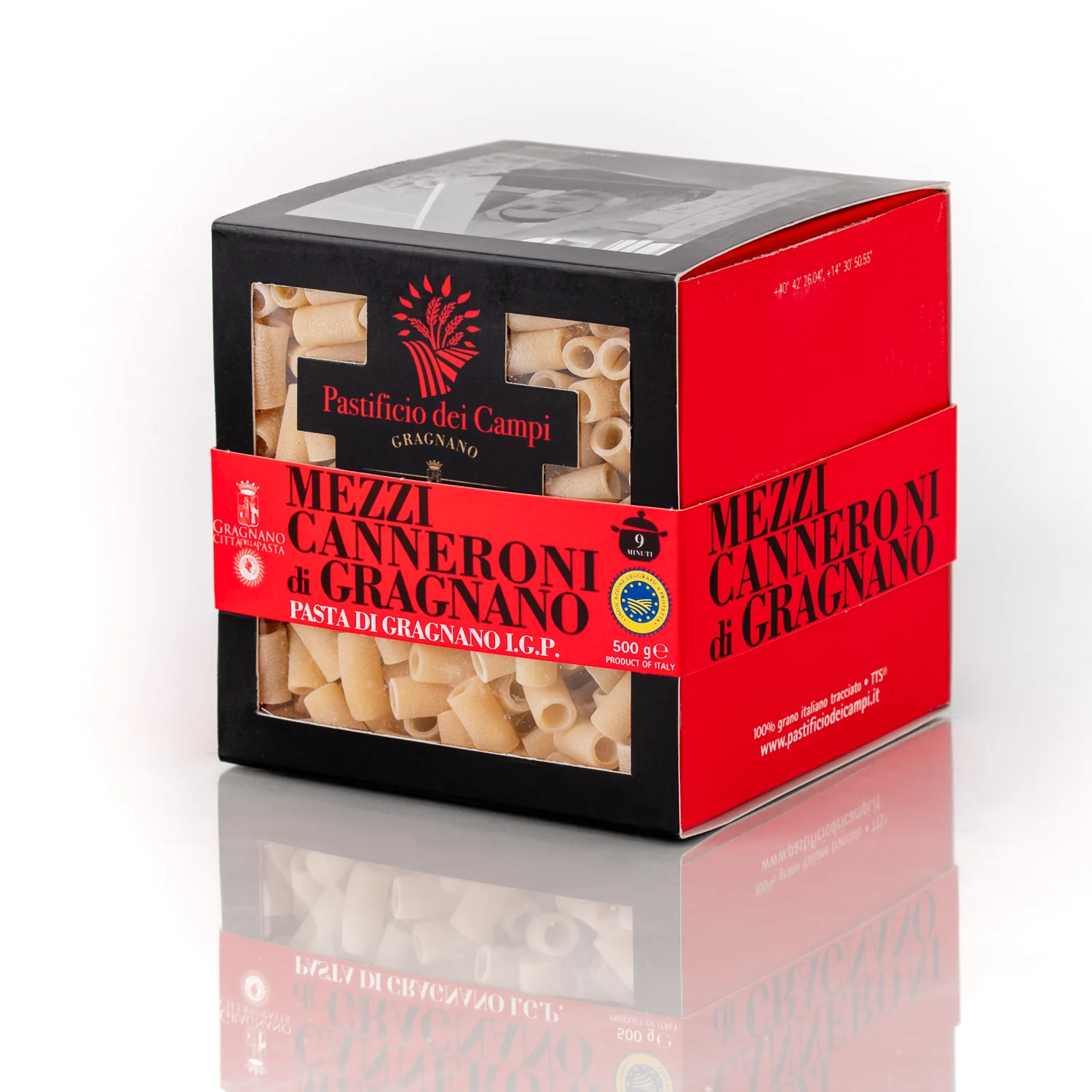 Mezzi Canneroni Lisci Pastificio dei Campi - Pasta di Gragnanesi IGP