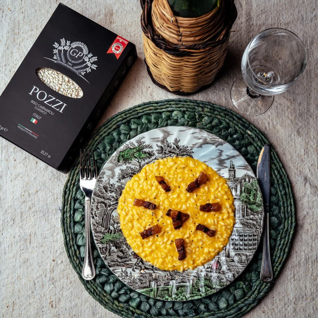 Pozzi Carnaroli Classico Risotto Rice - 2.2lb - Image 3